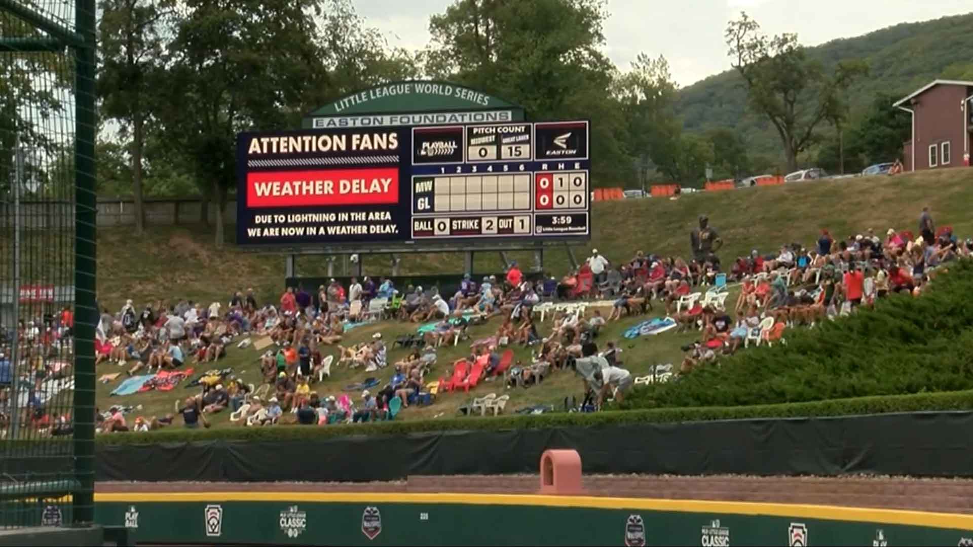 Crazy good Little League field, Williamsport Pa! Batter up tomorrow! 💯⚾️