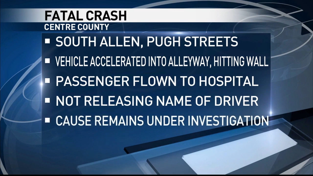 Fatal State College Accident - ABC23